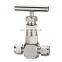 Variable 304ss Double ferrule inlet metering valve control needle valve