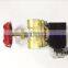 2 way Air gas copper solenoid valve with Manual emergency switch G1/2 3/4" inch Normally close Waterproof coil full brass valve
