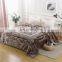 Factory Direct Wholesale Stock Blanket 100%Polyester Super Soft Inventory Warm Mink Cheap Raschel Weighted Blanket Ready To Ship