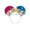 Toddler Mermaid Minnie Ear Hairbands Baby Girl Korean Fashion Accessories Hair Accessories