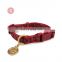 Printing dog collar Chinese style pet collar adjustable and safe collar
