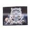 Cheaper Price Custom Tiger Print micro mink sherpa fleece 3d blanket throw
