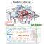 OEM ODM Outdoor Commercial Rotating Industrial Bread Making Machines Conveyor Pizza Oven