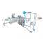 Fully Automatic 1+1 7 Servo with 3Ply Flat Face Mask And Earloop Production Line Promptly Delivery Flat Mask Making Machine
