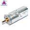 20mm diameter shaft high speed low torque 6v geared dc motor