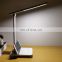 Dimmable folding led desk lamp portable bedside reading rechargeable battery led desk lamp of china Decorate Hotel Reading Study