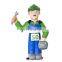 Inflatable Advertising Model Soldier Balloons With Blower