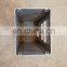 Toshine Aluminium Alloy 6063 T5 T6 Amplifier Enclosure Tube Aluminum Extrusion Profiles with cnc drilling and milling machining