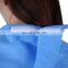 Wholesale Disposable Reinforced Level 3 SMS PP PE Knit Cuff Medical Waterproof Apron Gowns Lab Coat Isolation Gowns