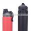 Large capacity custom stainless steel 700 ml drinking bottle vacuum flask with lift ring