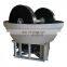 Approval double wheel 1200 wet pan mills for gold with CE certificate