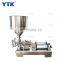 100-1000ml Double Head Chocolate Paste Filling Machine Thick Chili Paste Filling Machine