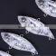 Amazon 6.5cm 7g  Attractive Artificial Hard Lure Molds Blanks Sinking Unpainted Vib Lures