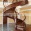Duplex attic stairs spiral staircase wrought iron solid wood staircase the whole staircase indoor stairs