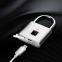 Secukey Fingerprint Padlock IP62 Waterproof Smart Digital Zinc Alloy Fingerprint Lock Keyless Intelligent Door Lock