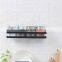 kitchen supplies multi-function rack wall hanging Kitchen spice storage rack free perforation drain storage spice rack