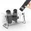 Remote Control Holder Remote Control Organizer Acrylic Caddy Remote Holder Tidy Space Saving Metal TV Remote Control Storage