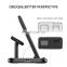 New Product Ideas 2021 15W Fast Qi Charging 4 In 1 Wireless Charger Stand For Mobile Phones Smart Watch All In One