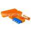 SUNKKO 18650 Cell Holder Fixture Tool Single Row 18650 Battery Holder For 6pcs Batteries Welding
