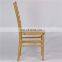 Best selling gold color wood wedding chairs solid wood chiavari chairs
