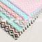 Cartoon wavy cotton printed fabric Kindergarten baby pillow full cotton bedding fabric wholesale