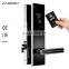 2022 Sus 304 Material 13.56mhz Ultra Thin Panel Keylss Rfid Hotel Key Card Lock