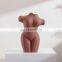 Modern Nordic Woman Body Shape Matte Beauty Ceramic Home Decor Flower Vase