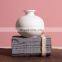 Wholesale High Quantity Ceramic White Small Vase Smooth Texture White Ceramic Vase