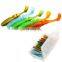JOHNCOO 20pcs/box Fishing Lures 98cm 8.5G  Artificial Baits Wobblers Soft Lures Shad Carp Silicone Fishing Soft Baits Tackle