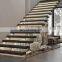 Steel Structure Modern Stair Case/ Modular Straight Steel Staircase