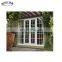 Modern House Grill Design Pvc Double Glass Entry Door for Garden