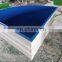 Customized Frp Grp round square fish tank  fiberglass composite gelcoat fish farming tank