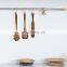 7 PCS Teak Wooden Spoons Spatula Cooking Sleek Sold Non-stick Cookware Set
