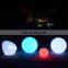 acrylic globe solar hanging decorative large outdoor christmas led glowing orb balls pool light
