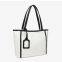 Portable soft PU tote bag female large capacity shoulder handbag