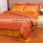 1pc Made in China Microfiber Printing Pink and Grey Stripes Peach Colored Comforter Beding Set/Chinese Bedding Set
