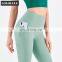 High Waist Yoga Leggings Women Recyclable Custom Gym Sports Pants With Pockets