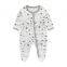 Newborn Baby Romper Onesie Jumpsuit Feet Wrap Long Sleeves Baby Climb Clothes Children's Pajama Cotton