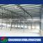 Structural steel frame warehouse construction