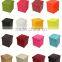 32*32*32cm pu leather foldable outdoor storage boxes
