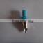 yellow and blue stainless steel ball valve rabbit nipple drinkers for poultry farm