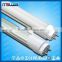 transparent /strip/milky cover 6000k T8 led tube , custom-made oval led tube supplier in China