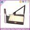 Luxury creative design paperboard cigar packaging box with window/cigar box with insert holder