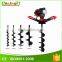 52cc gasoline earth driller machine with 100mm,150mm,200mm bit