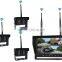12V to 48V Wireless Digital 4CH 9inch Rear View Forklift Camera System with Night Vision and 4 Audio Output