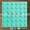 300mm x 300mm Yellow Thermoplastic Polyurethane Tactile Tiles Ground Surface Indicator