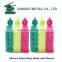 New Borosilicate BPA Free Heat-Resistant Sports Glass Water Bottle With Silicone Sleeve