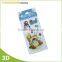 Cheap Full Color Printing Customized 3d sticker printing