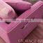 Modern Design Sofa Cum Bed Pink Color Sofa Bed