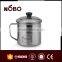 promotional mug stainless steel with lid